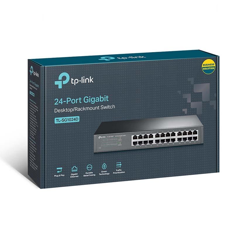 TL-SG1024D TP-Link 24-Port Gigabit Desktop/Rackmount Switch By TP-LINK - Buy Now - AU $137.89 At The Tech Geeks Australia