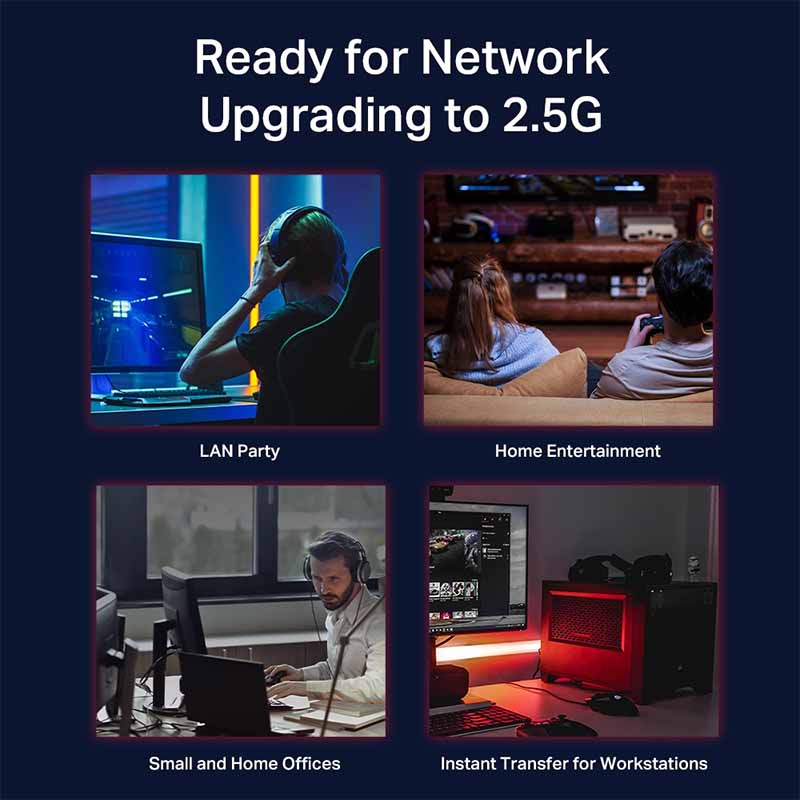 TL-SG105-M2 TP-Link 5-Port 2.5G Desktop Switch By TP-LINK - Buy Now - AU $68.45 At The Tech Geeks Australia