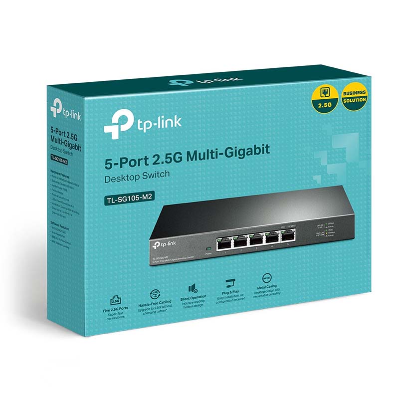 TL-SG105-M2 TP-Link 5-Port 2.5G Desktop Switch By TP-LINK - Buy Now - AU $68.45 At The Tech Geeks Australia