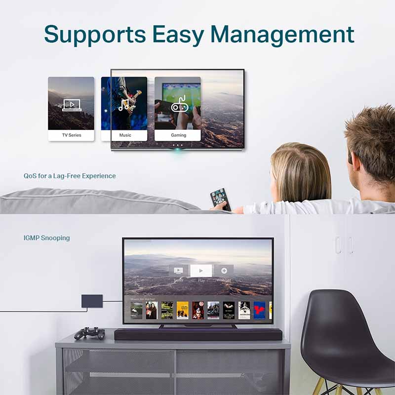 TL-SG105E TP-Link 5-Port Gigabit Easy Smart Switch (5)