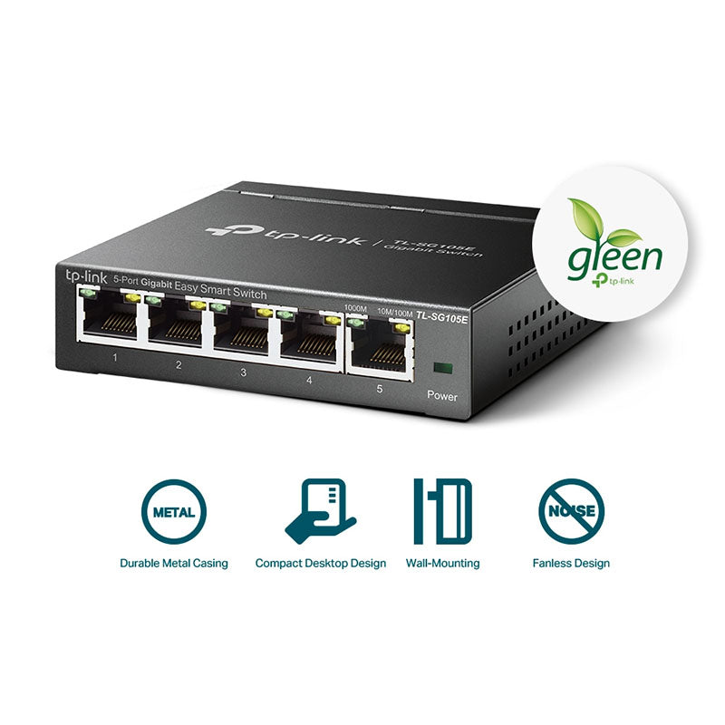TL-SG105E TP-Link 5-Port Gigabit Easy Smart Switch (4)