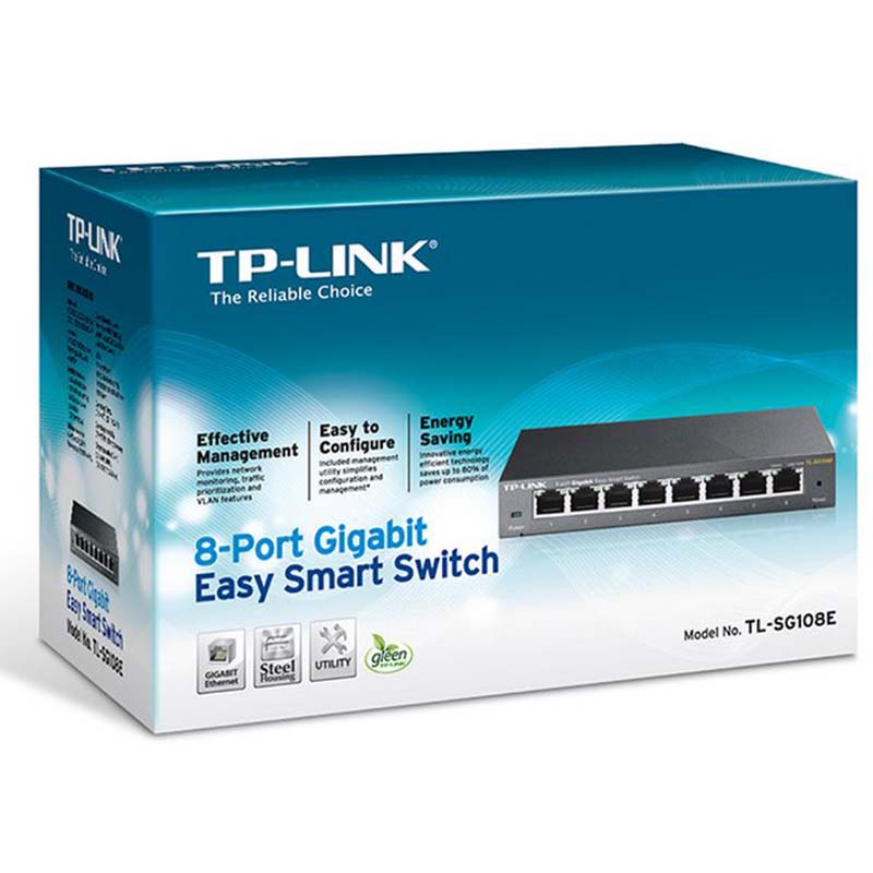 TL-SG108E TP-Link 8-Port Gigabit Unmanaged Pro Switch By TP-LINK - Buy Now - AU $59.84 At The Tech Geeks Australia