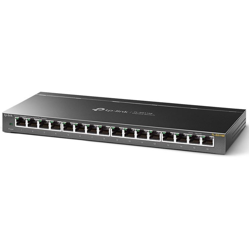 TL-SG116E TP-Link 16-Port Gigabit Easy Smart Switch By TP-LINK - Buy Now - AU $94.50 At The Tech Geeks Australia
