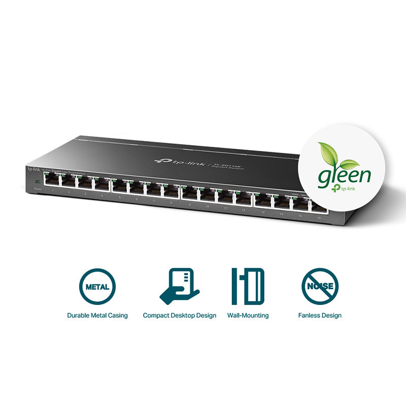 TL-SG116E TP-Link 16-Port Gigabit Easy Smart Switch By TP-LINK - Buy Now - AU $94.50 At The Tech Geeks Australia