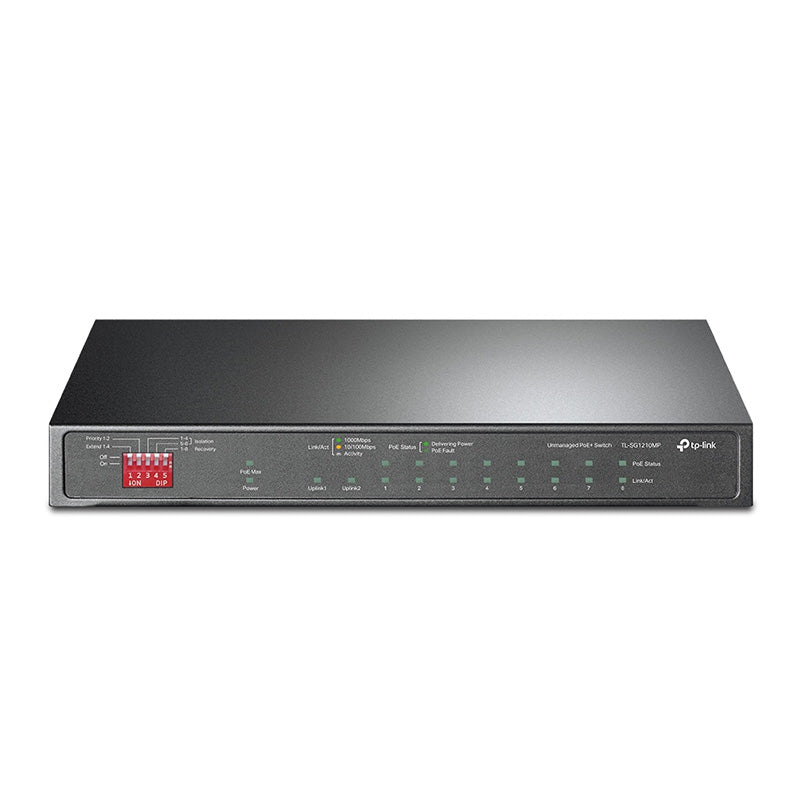 TL-SG1210MP TP-Link 10-Port Gigabit Desktop Switch with 8-Port PoE+ By TP-LINK - Buy Now - AU $146.50 At The Tech Geeks Australia