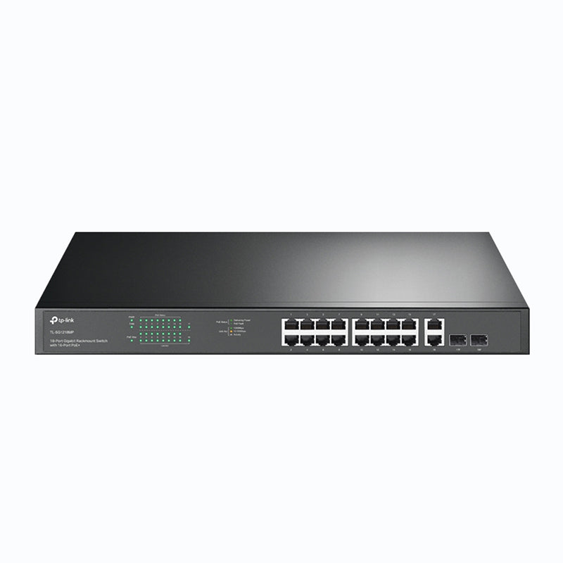 TL-SG1218MP TP-Link 18-Port Gigabit Rackmount Switch with 16 PoE+ By TP-LINK - Buy Now - AU $259.20 At The Tech Geeks Australia