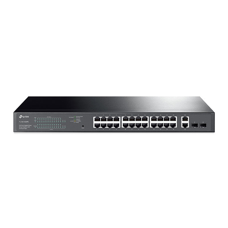 TL-SG1428PE TP-Link 28-Port Gigabit Easy Smart Switch with 24-Port PoE+ By TP-LINK - Buy Now - AU $345.97 At The Tech Geeks Australia
