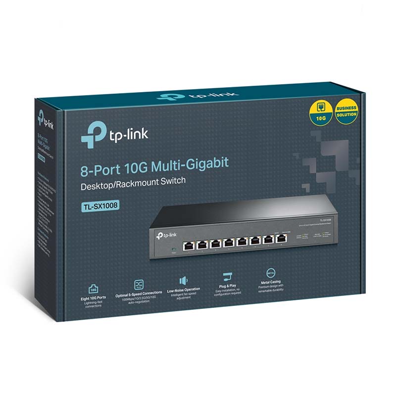 TL-SX1008 TP-Link 8-Port 10G Desktop/Rackmount Switch By TP-LINK - Buy Now - AU $545.33 At The Tech Geeks Australia