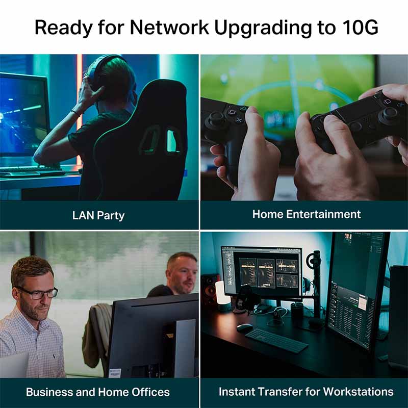 TL-SX105 TP-Link 5-Port 10G Desktop Switch By TP-LINK - Buy Now - AU $389.35 At The Tech Geeks Australia