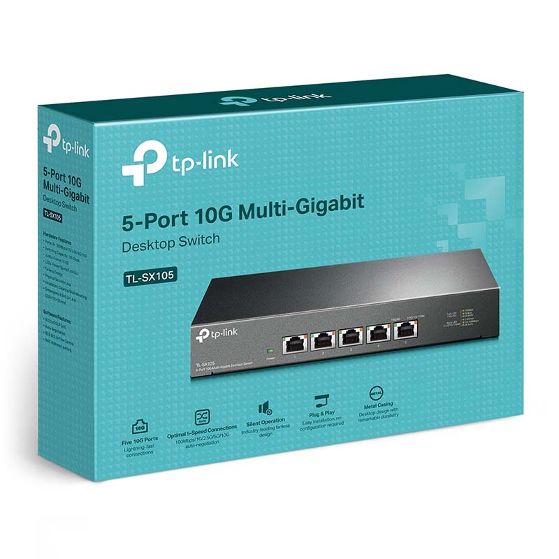 TL-SX105 TP-Link 5-Port 10G Desktop Switch By TP-LINK - Buy Now - AU $389.35 At The Tech Geeks Australia