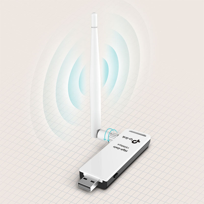 TL-WN722N TP-Link 150Mbps High Gain Wireless USB Adapter By TP-LINK - Buy Now - AU $12.99 At The Tech Geeks Australia