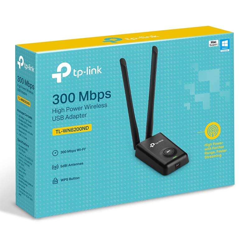 TL-WN8200ND TP-Link 300Mbps High Power Wireless USB Adapter By TP-LINK - Buy Now - AU $25.74 At The Tech Geeks Australia