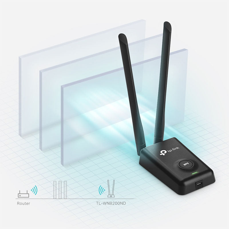 TL-WN8200ND TP-Link 300Mbps High Power Wireless USB Adapter By TP-LINK - Buy Now - AU $25.74 At The Tech Geeks Australia