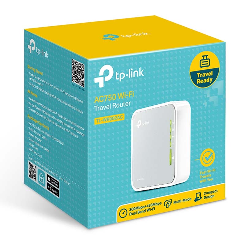 TL-WR902AC TP-Link AC750 Wireless Travel Router By TP-LINK - Buy Now - AU $42.51 At The Tech Geeks Australia