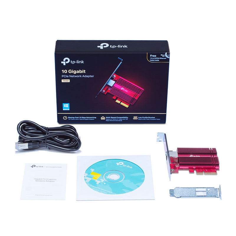 TX401 TP-Link 10 Gigabit PCI Express Network Adapter By TP-LINK - Buy Now - AU $102.02 At The Tech Geeks Australia