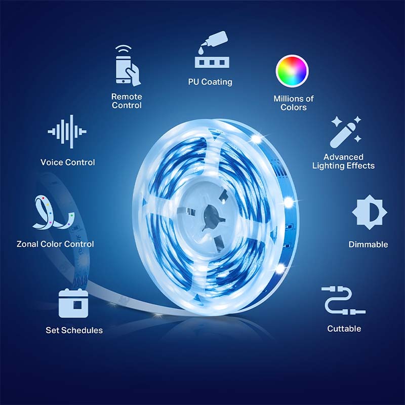 TAPO L920-5 TP-Link Smart Wi-Fi Light Strip, Multicolour By TP-LINK - Buy Now - AU $59.51 At The Tech Geeks Australia