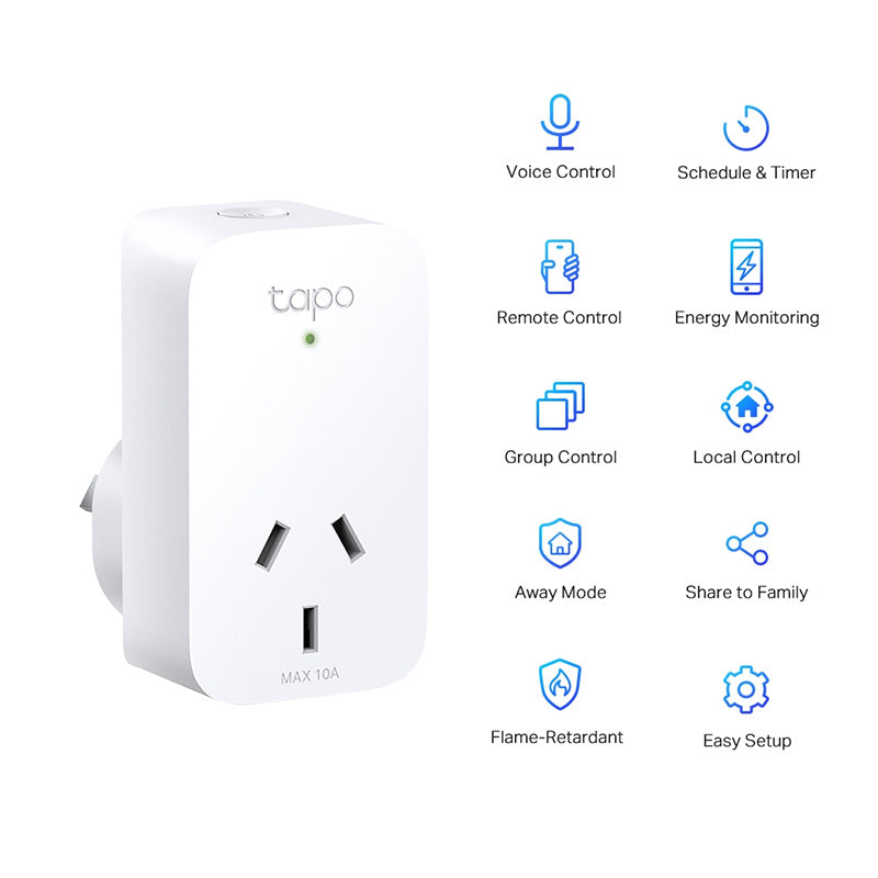TAPO P110 TP-Link Mini Smart Wi-Fi Socket, Energy Monitoring By TP-LINK - Buy Now - AU $21.58 At The Tech Geeks Australia