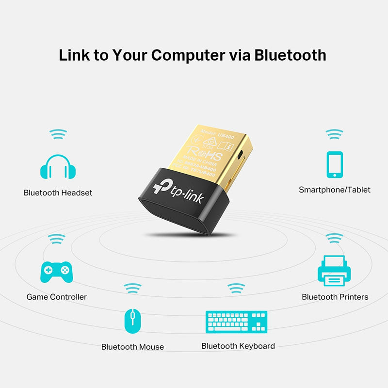 UB400 TP-Link Bluetooth 4.0 Nano USB Adapter By TP-LINK - Buy Now - AU $10.18 At The Tech Geeks Australia