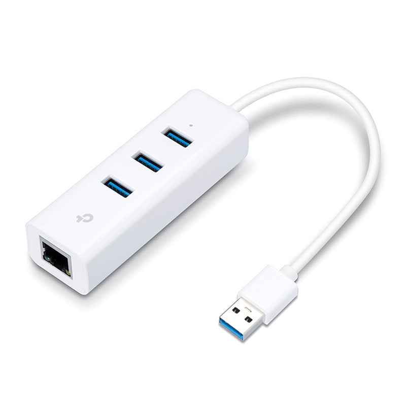 UE330 TP-Link USB 3.0 3-Port Hub & Gigabit Ethernet Adapter 2 in 1 USB Adapter By TP-LINK - Buy Now - AU $36.97 At The Tech Geeks Australia