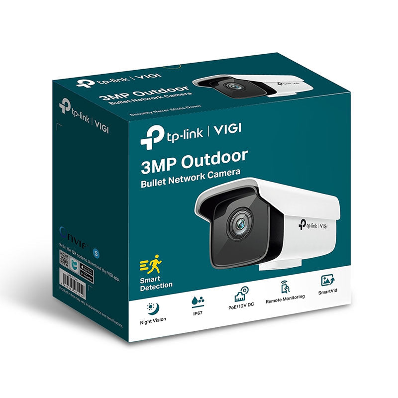 VIGI C300HP TP-Link VIGI 3MP Outdoor Bullet Network Camera By TP-LINK - Buy Now - AU $78.20 At The Tech Geeks Australia