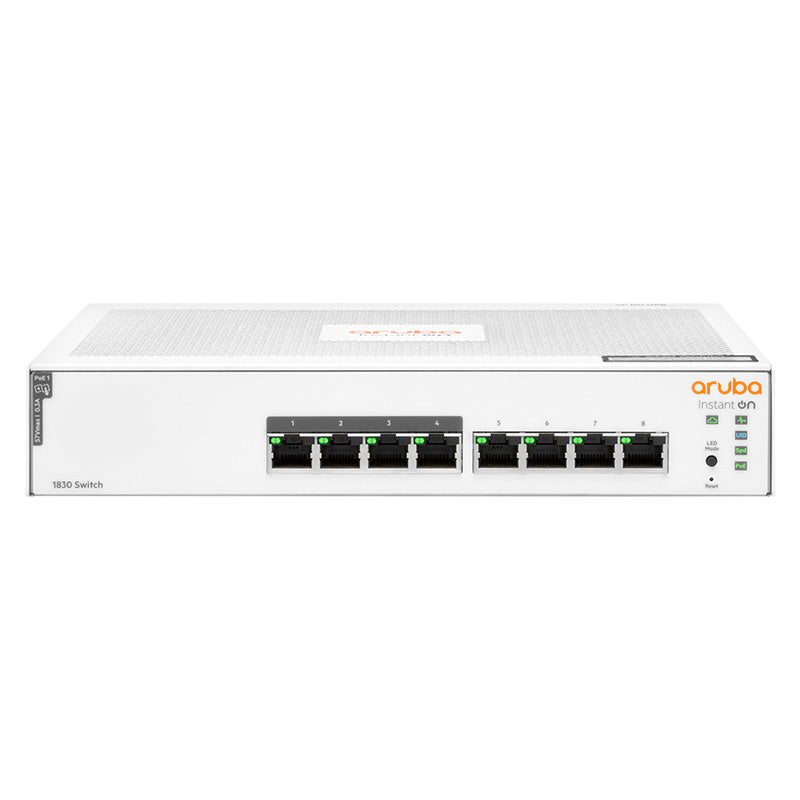 JL811A Aruba Instant On 1830 Series 8-Port Smart Managed Rackmount PoE+ Switch By HP ENTERPRISE - Buy Now - AU $295.25 At The Tech Geeks Australia