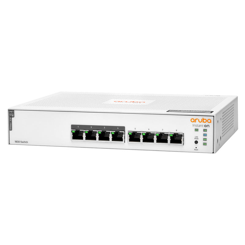 JL811A Aruba Instant On 1830 Series 8-Port Smart Managed Rackmount PoE+ Switch By HP ENTERPRISE - Buy Now - AU $295.25 At The Tech Geeks Australia