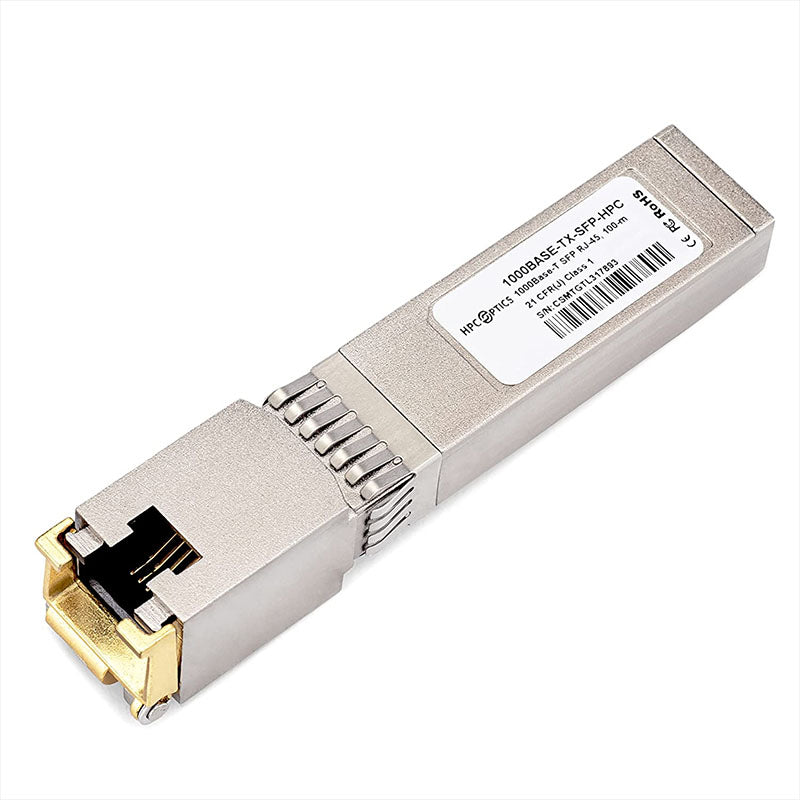 Opened Box FN-TRAN-GC Fortinet Compatible 1GE SFP RJ45 Transceiver Module By Fortinet - Buy Now - AU $150 At The Tech Geeks Australia