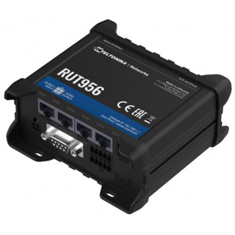RUT956 Teltonika Industrial 4G LTE Dual-SIM Cellular Router By Teltonika - Buy Now - AU $473.76 At The Tech Geeks Australia
