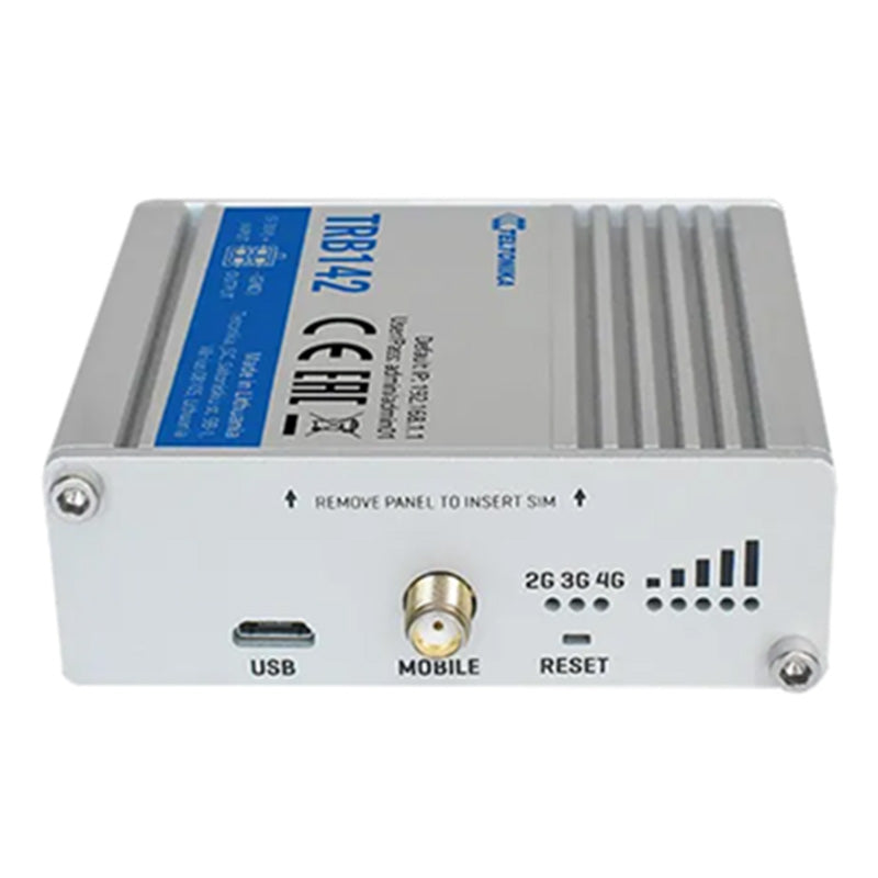 TRB142 Teltonika 4G LTE RS232 Gateway By Teltonika - Buy Now - AU $217.28 At The Tech Geeks Australia