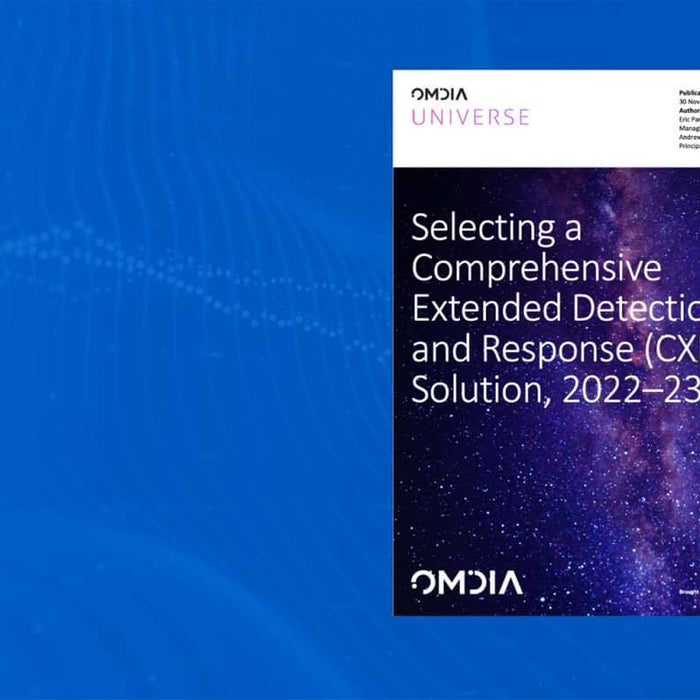 Sophos in the Omdia Universe for Comprehensive XDR