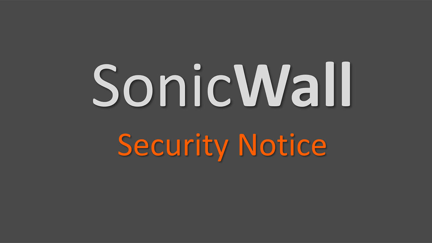 SonicWall Product Security Notice: Path Traversal Vulnerability