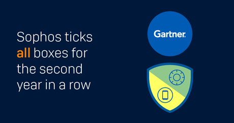 Gartner acknowledges Sophos’ continued data protection leadership, again