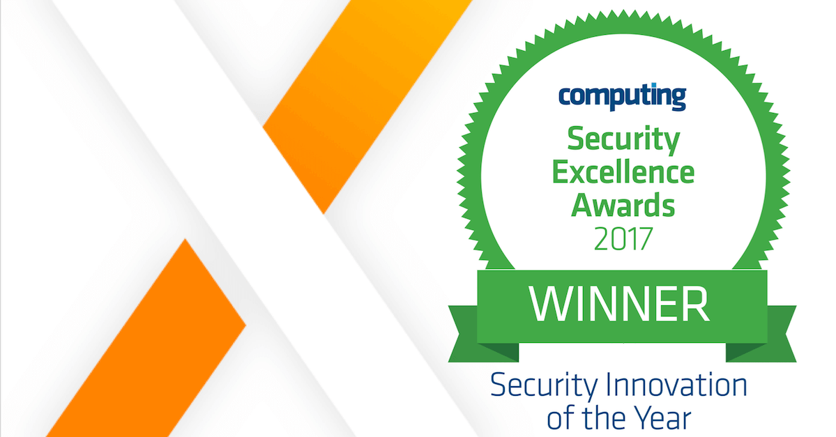 Sophos Intercept X is the Security Innovation of the year