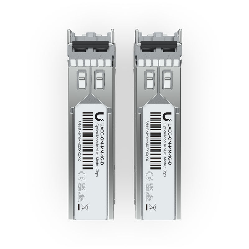UACC-OM-MM-1G-D-2 Ubiquiti UFiber SFP Multi-Mode 1G Module 2-Pack By Ubiquiti - Buy Now - AU $41.56 At The Tech Geeks Australia