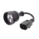Black Mains Cables By Astrotek - Buy Now - AU $5.40 At The Tech Geeks Australia
