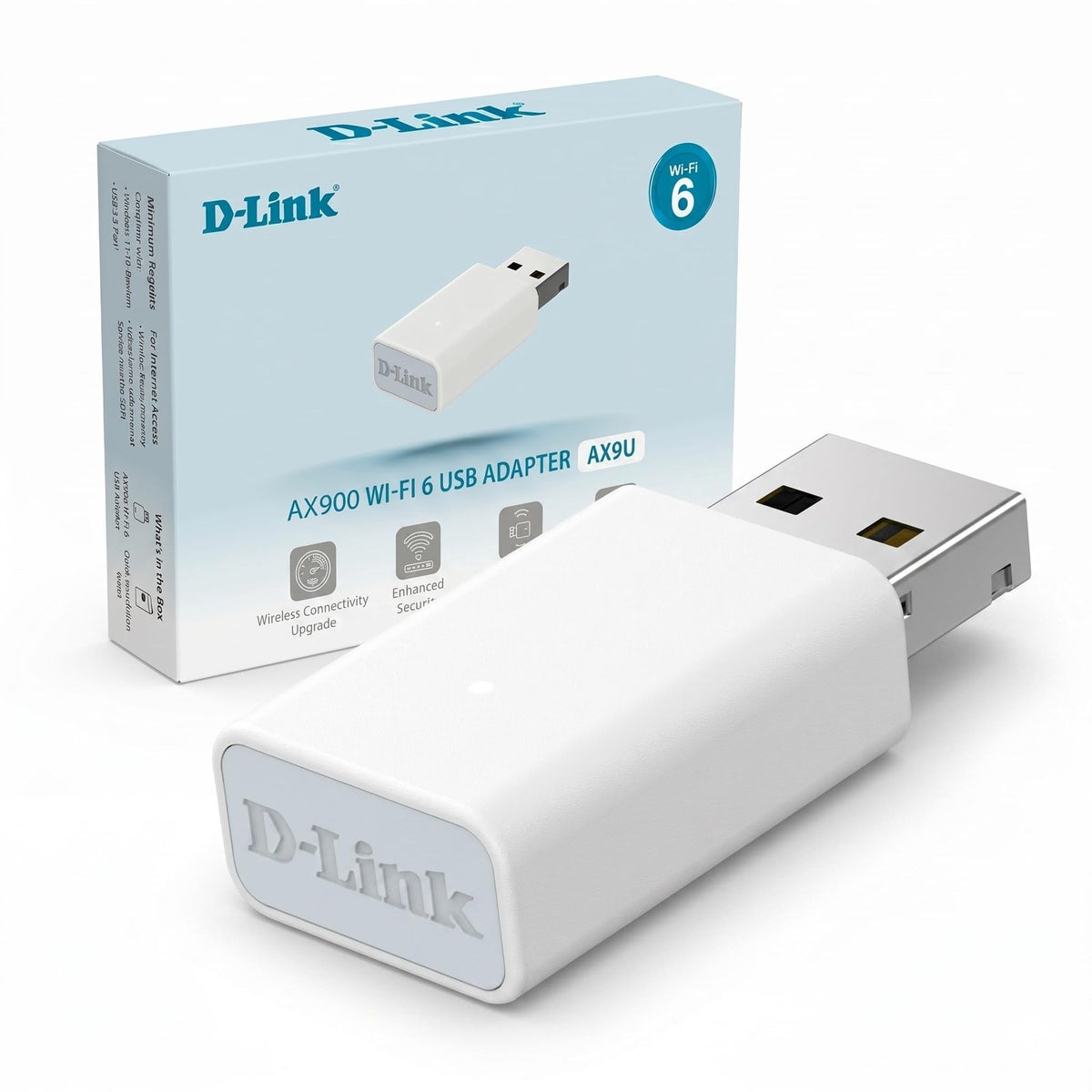 AX9U - D-Link AX900 Wi-Fi 6 USB Adapter