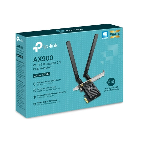 Archer TX10E - TP-LINK Archer TX10E AX900 Wi-Fi 6 Bluetooth PCIe Adapter