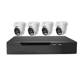 CK-4TF8250-2.8-8480-2HD - WatchAI 4K CCTV Kit - 4 x 8MP Turret Cameras with 8CH 2TB HDD NVR