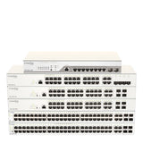 DBS-2000-28 - D-Link 28-Port Gigabit Nuclias Cloud Managed Switch with 28 RJ45 and 4 Combo SFP Ports