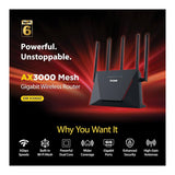 DIR-X3000Z - D-Link AX3000 Mesh Wi-Fi 6 Router