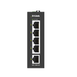 DIS-100E-05 - D-Link 5-Port Industrial Fast Ethernet Unmanaged Switch with 5 10/100BASE-T Ports, DIN Rail Mountable