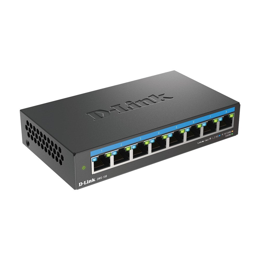 DMS-108 - D-Link 8-Port Multi-Gigabit Desktop Switch