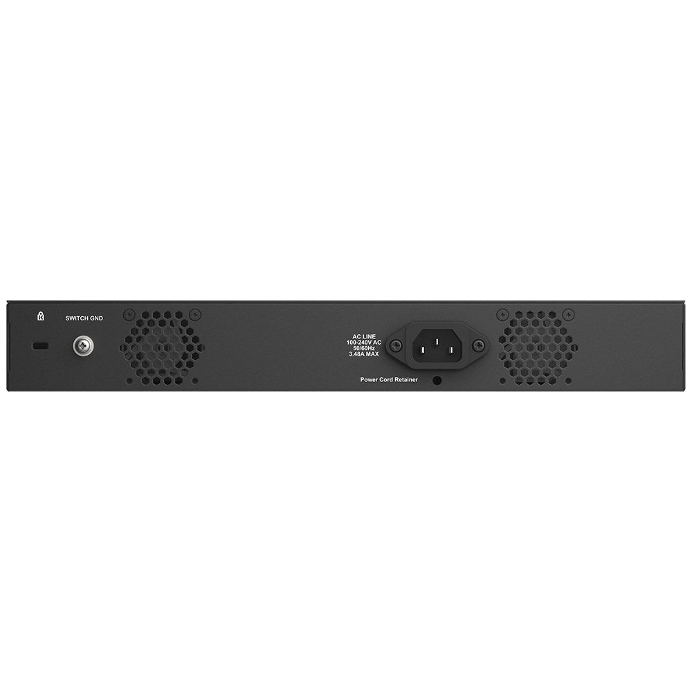 DMS-1250-10SP - D-Link 10-Port Multi-Gigabit Smart Managed PoE+ Switch with 8 2.5G PoE+ Ports and 2 10G SFP+ Ports (240W)