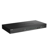 DMS-1250-12 - D-Link 12-Port Multi-Gigabit Smart Managed Switch with 8 2.5G, 2 10GBASE-T and 2 10G SFP+ Ports