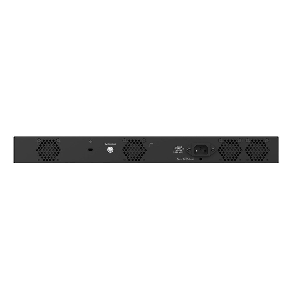 DMS-1250-28P - D-Link 28-Port Multi-Gigabit Smart Managed PoE++ Switch with 24 2.5G PoE++ Ports (475W) and 4 10G SFP+ Ports