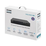 DNR-F4108-08P - D-Link 8-Channel H.265 Network Video Recorder with 8 PoE Ports