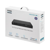 DNR-F4216-16P - D-Link 16-Channel H.265 Network Video Recorder with 16 PoE Ports