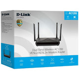 DSL-245GE - D-Link AC1200 Dual Band Wireless VDSL2/ADSL2+ Modem Router