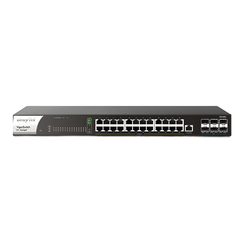 DSQ2300x - VigorSwitch Q2300x 30-Port 2.5GbE L2+ Managed Switch
