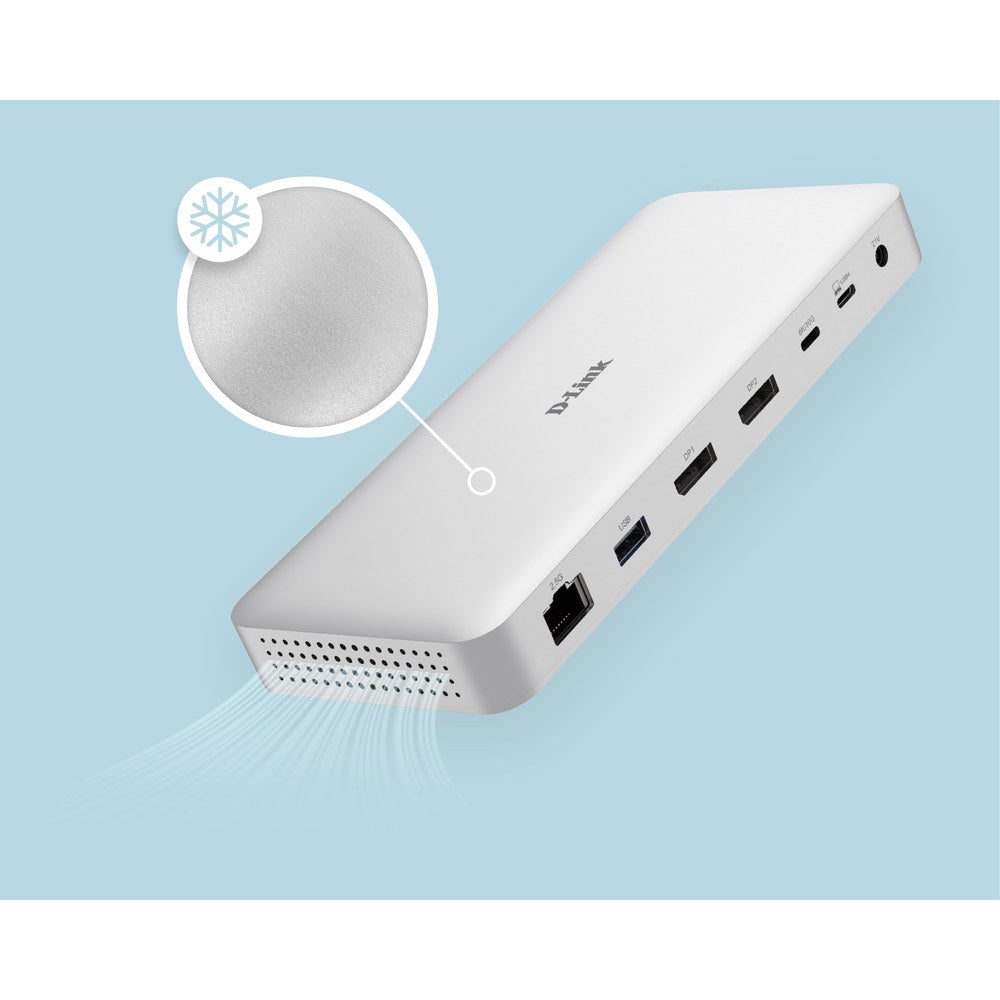 DUF-901 - D-Link 9-in-1 USB4 Docking Station with Dual 8K Display Ports